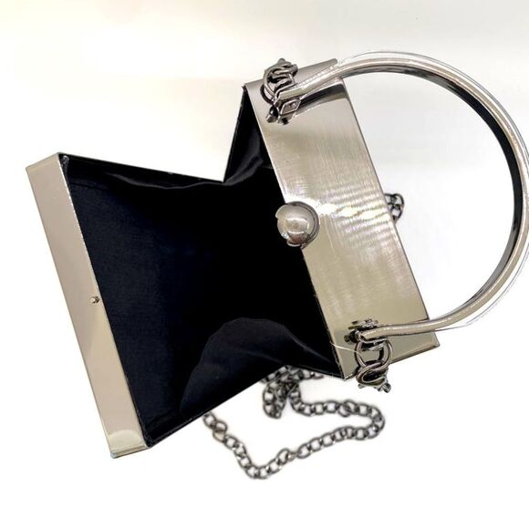 Lady Face Luxury Acrylic Evening Bag - Picture 7 of 12